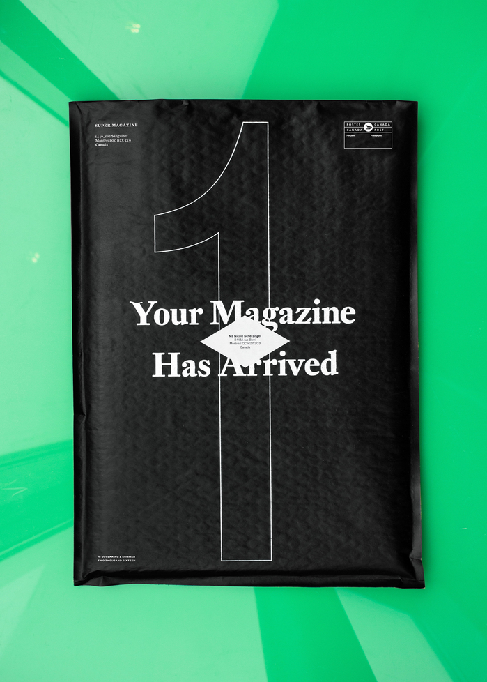 Super magazine #1, “The Size Issue” 1