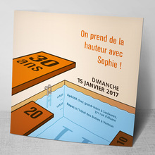 Invitation for Sophie’s birthday party