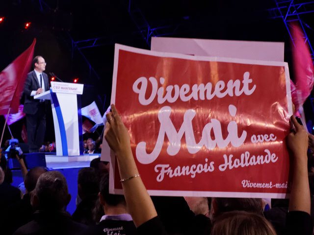 François Hollande 2012 Presidential Campaign 2