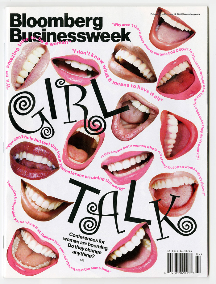 Bloomberg Businessweek, Feb. 8–14, 2016 “Girl Talk”