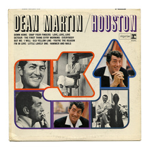 Dean Martin – <cite>Houston </cite>album art