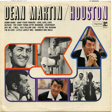 Dean Martin – <cite>Houston </cite>album art