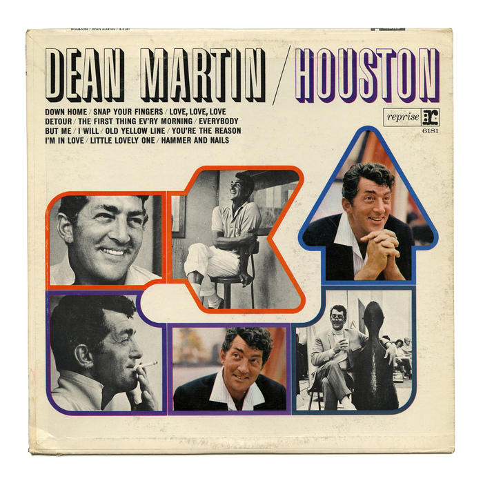 Dean Martin – Houston album art