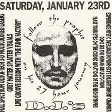 “Prophecy” San Francisco rave flyer