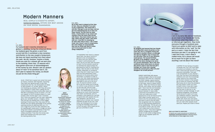 Real Simple magazine (2017 redesign) 3