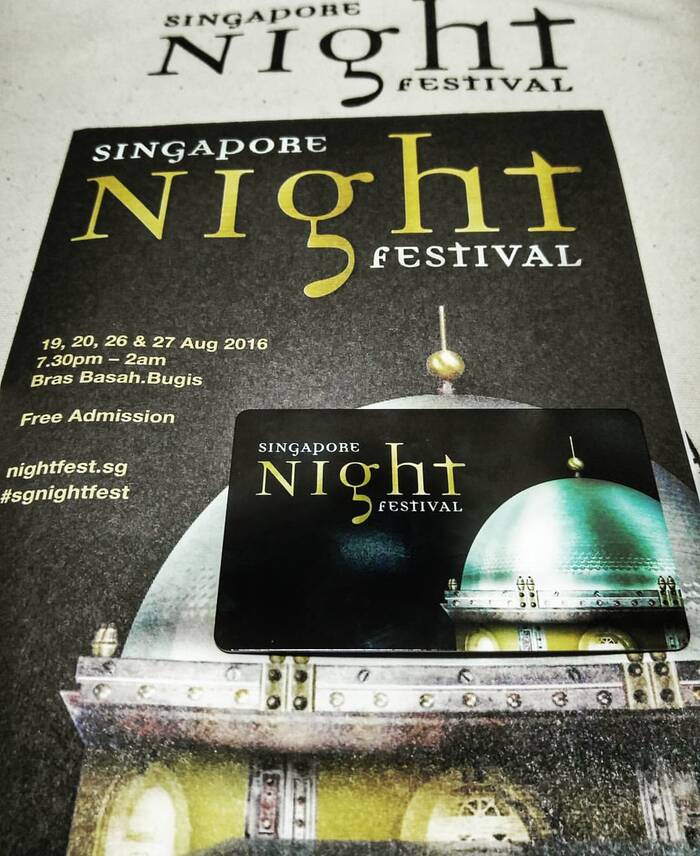 Singapore Night Festival’s Collector’s Edition ez-link card, 2016