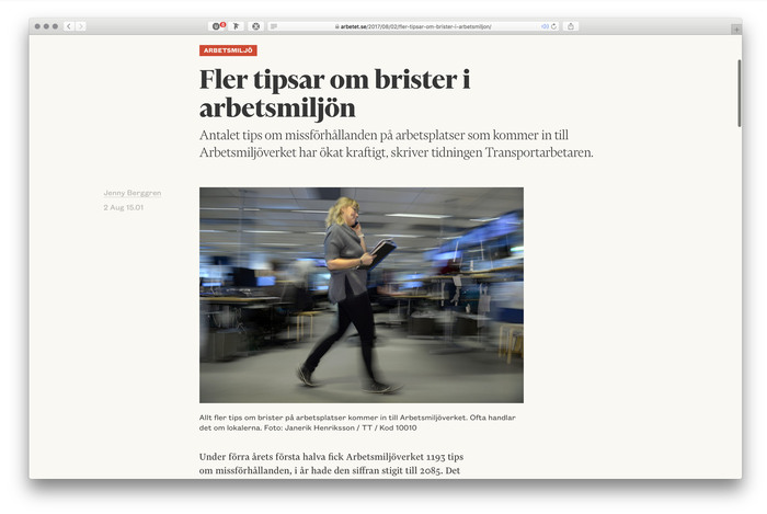 Arbetet website (2017) 4