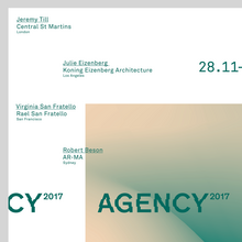 Agency2017 call out poster