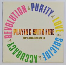 Spacemen 3 ‎– <cite>Playing With Fire </cite>album art