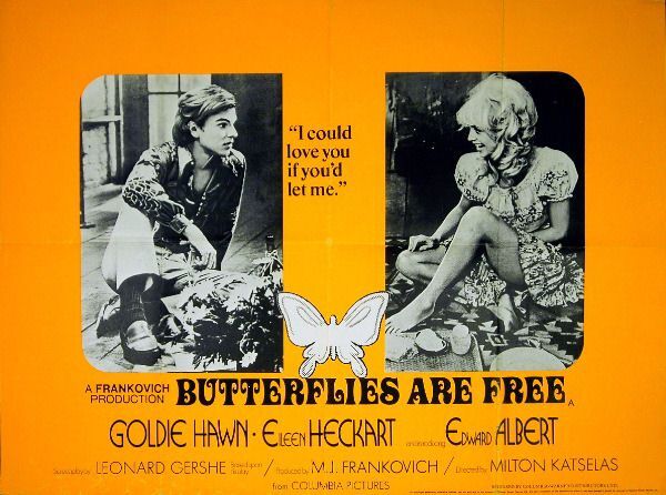 Butterflies Are Free movie posters 2