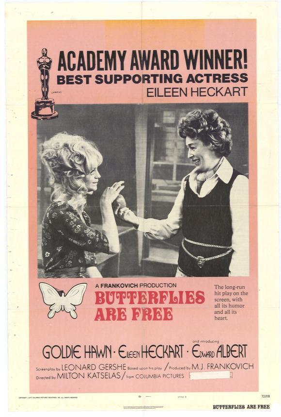 Butterflies Are Free movie posters 3