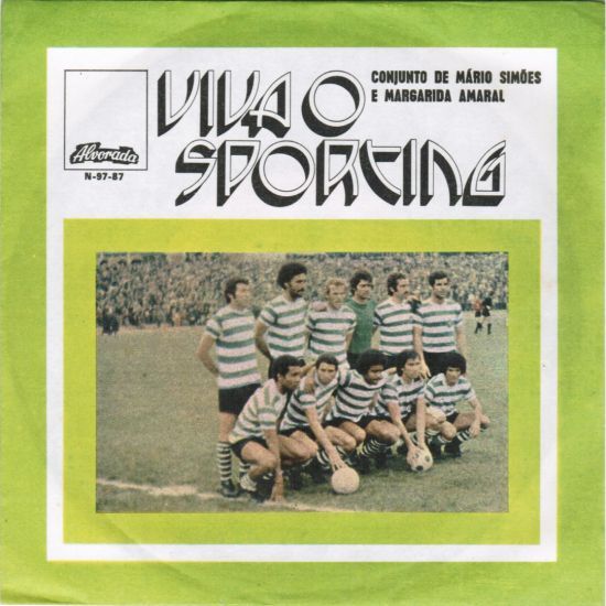 Conjunto De Mário Simões e Margarida Amaral – “Viva O Sporting” single cover
