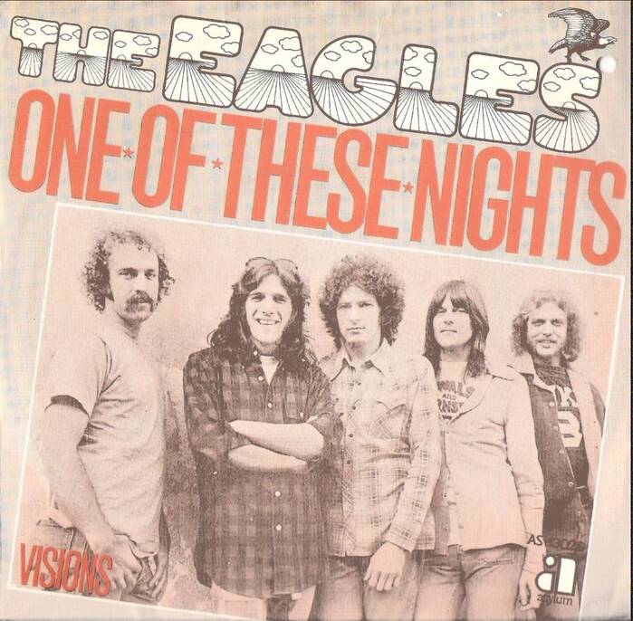 Eagles – “One of These Nights” Dutch single cover 2