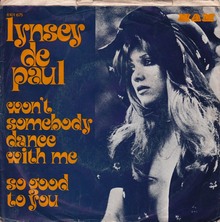 Lynsey de Paul – “Won’t Somebody Dance With Me” Dutch and Italian single covers