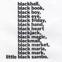 “Black is Beautiful.” ad for Vince Cullers Advertising