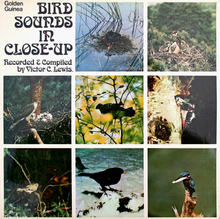 Victor C. Lewis ‎– <cite>Bird Sounds In Close-Up </cite>album art