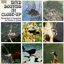 Victor C. Lewis ‎– <cite>Bird Sounds In Close-Up </cite>album art