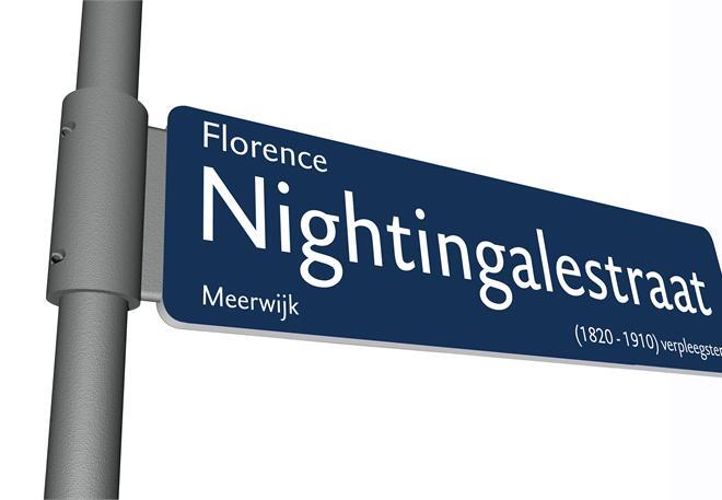 Street signs in Haarlem, the Netherlands 3