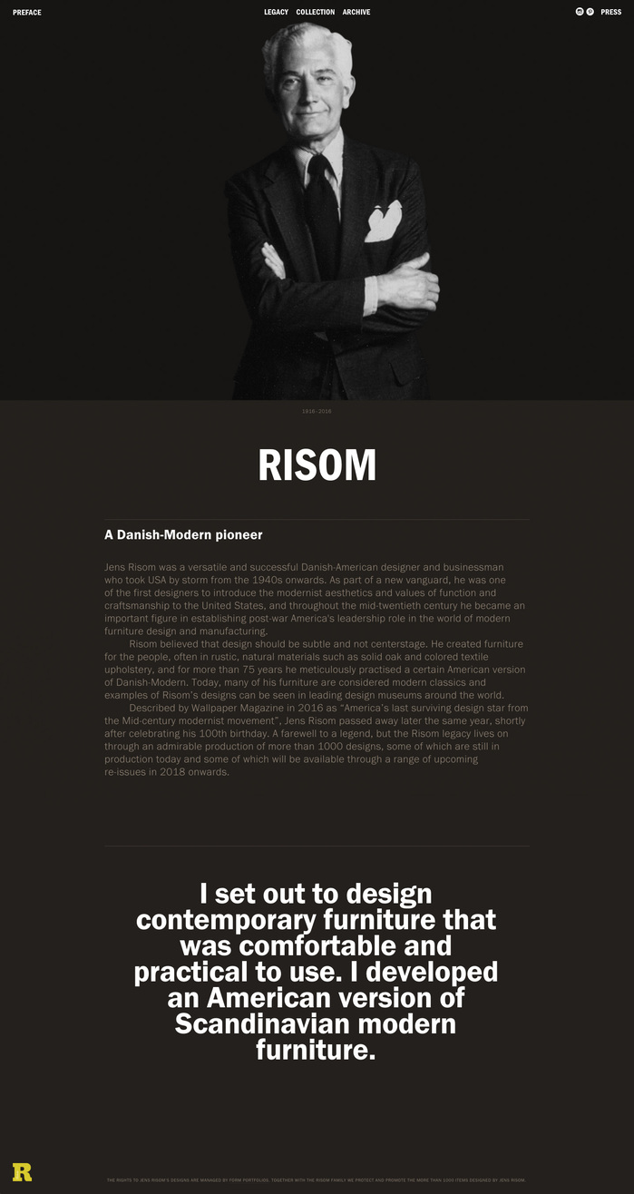 Story of Jens Risom 1