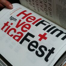 Helvetica Film Festival Poster