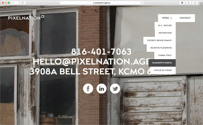Pixelnation website 3