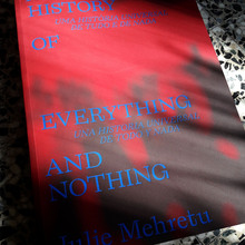 <cite>A Universal History of Everything and Nothing</cite> by Julie Mehretu