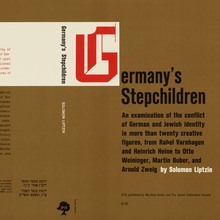 <cite>Germany’s Stepchildren</cite> by Solomon Liptzin, Meridian Books and Jewish Publication Services