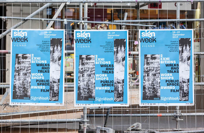 Sign Week Vienna 2017 printed matter 1