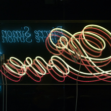 <cite>Thieves Like Us</cite> neon