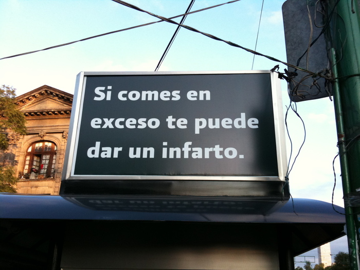 Health PSA in Mexico City