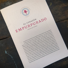 <cite>El corazón empurpurado</cite> – Christian Ferrer