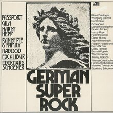 Various Artists – <cite>German Super Rock</cite> album art