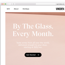 Vinebox website