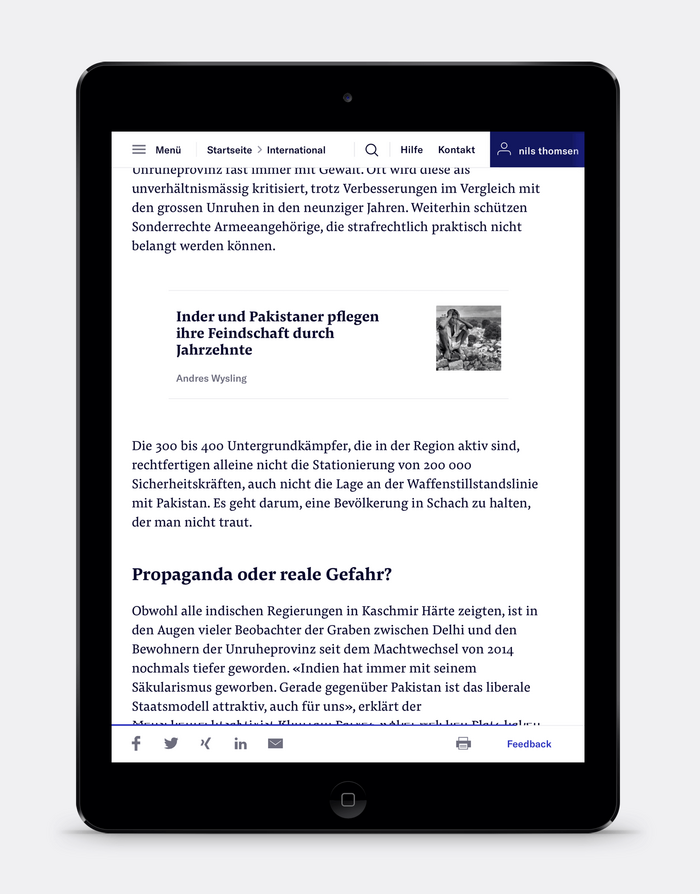 NZZ.ch (2017 relaunch) 2