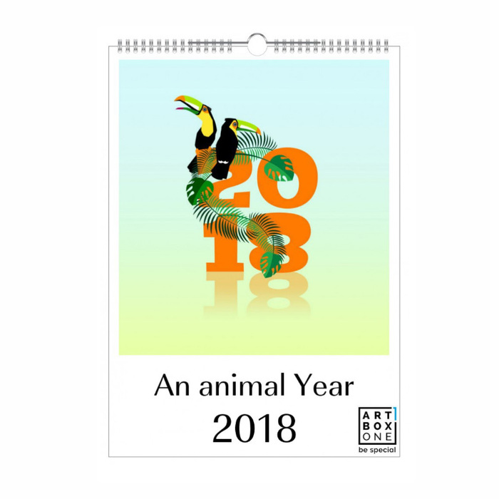 “An Animal Year” calendar 1