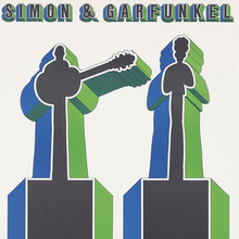 Simon &amp; Garfunkel at <span>Lincoln Center Philharmonic Hall concert poster</span>