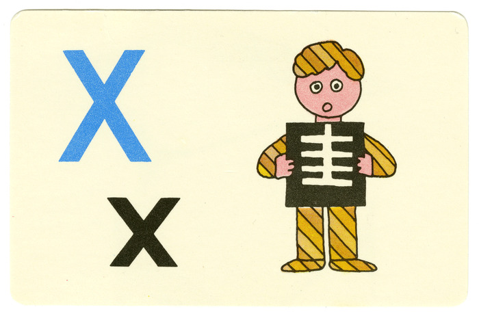Oops, the lowercase ‘x’ is upside down.