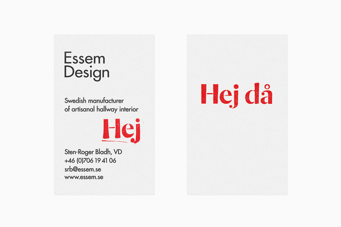 Essem Design brand identity 1