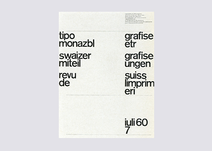 Typografische Monatsblätter,  Nos. 1–7 4