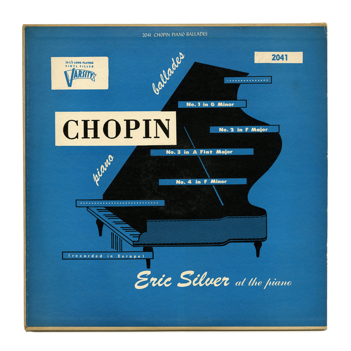 Eric Silver – Chopin Piano Ballades album art
