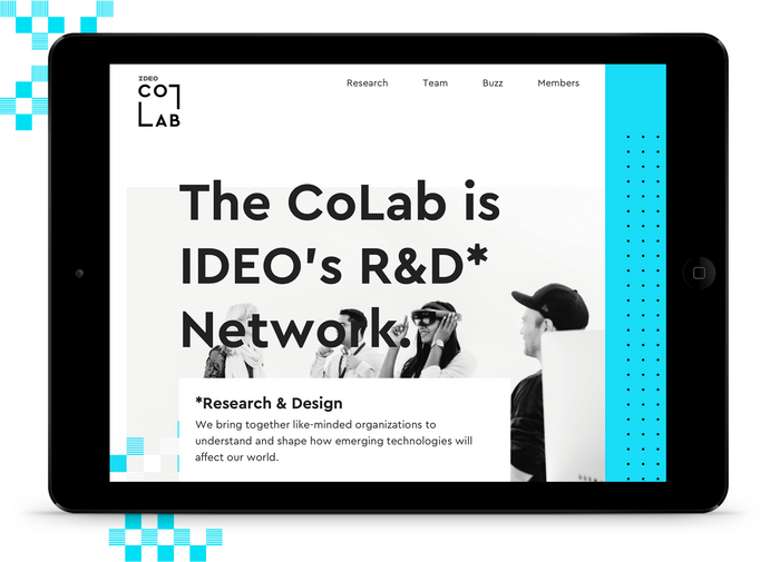 IDEO CoLab website 1
