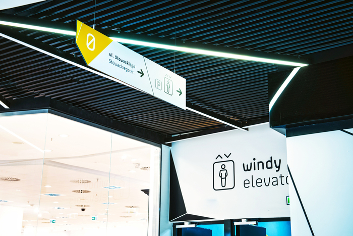 Galeria Katowicka wayfinding 1