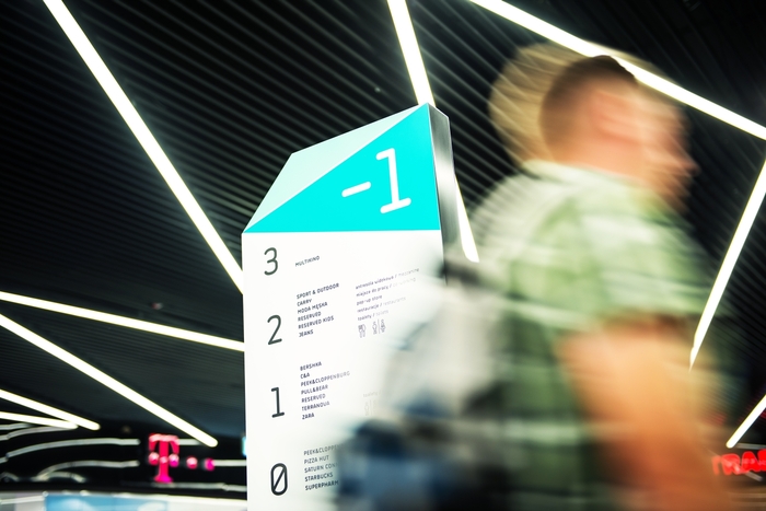 Galeria Katowicka wayfinding 4