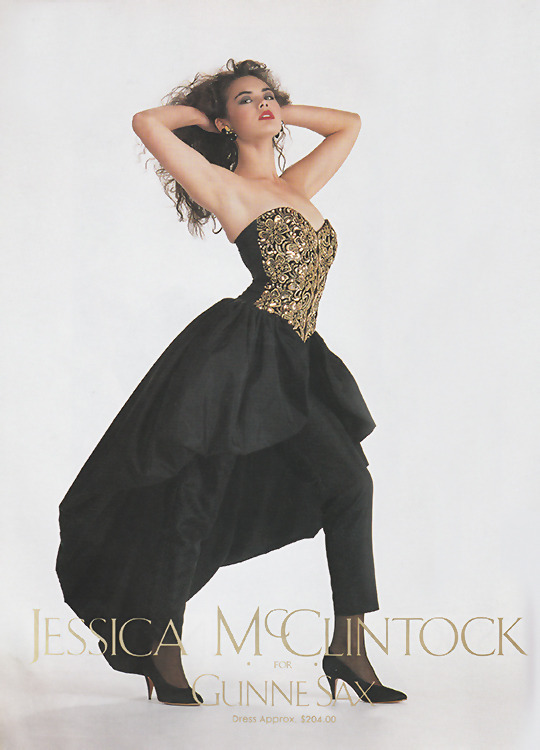 Jessica McClintock ads (1987–91) 5