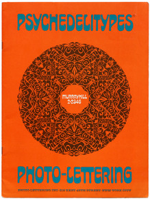 <cite>Psychedelitypes</cite> Photo-Lettering catalog