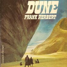 <cite>Dune</cite> by Frank Herbert (Ace Books, 1967 and 1974)