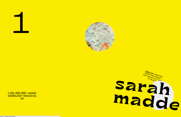 Sarah Madden website 2