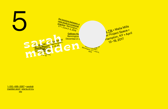 Sarah Madden website 1