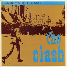 The Clash – <cite>Black Market Clash </cite>album art