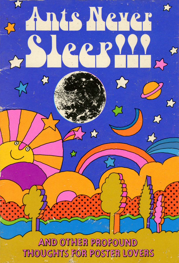 Cover with typography in  and .